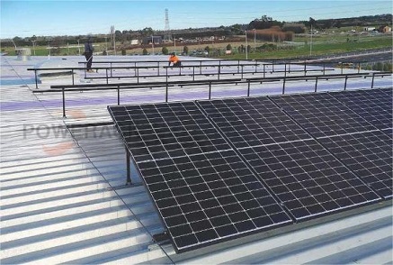 Powerack Solar PV монтира нарастващо пренапрежение