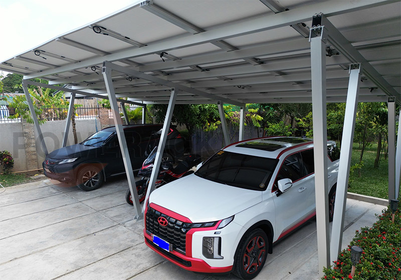 Solar All-aluminum waterproof carport