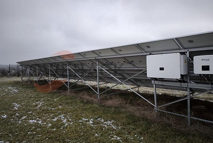 360kw система за наземно монтиране на Powerack в Румъния