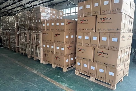 Монтажът на Powerack Solar е изпратен