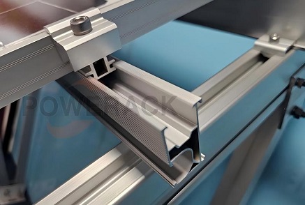 Универсални соларни регулируеми крайни скоби Powerack Advantage