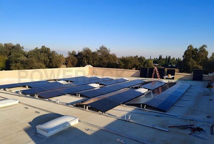 54KW Powerack  Ballasted A Mounting System in Bulgaria