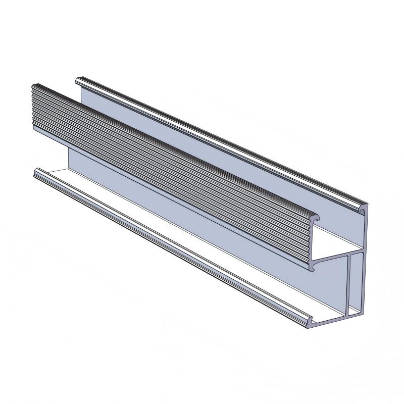 Pv Solar Panel Mounting System Aluminum Rail
